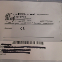 IFM Effector Proximity Switch IFB2004BN/M/V4A/US 7.5-30VDC NFT201