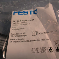 FESTO SMT-8M-A-PS-24V-E-10-OE PROXIMITY SWITCH 574333