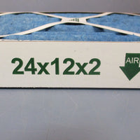 Box of 18 Camfil 24x12x2 Aeropleat III Merv 8 Pleated Air Filters 116300006