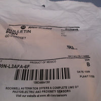 ALLENBRADLEY QD CORDSET SERIES A 889NL3AFA6F