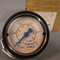 FESTO 159598 FESTO FLANGED PRESSURE GAUGE FMA502,51/4EN