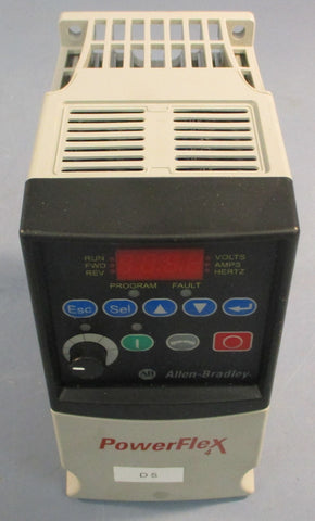 Allen Bradley 22A-D2P3N104 Ser A Powerflex 4 AC Drive 3 Phase 0.75kW 380-480V