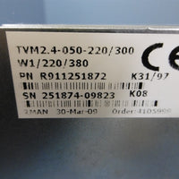 Indramat Servo Drive TVM2.4-050-220 AC Servo R911251872 K31/97