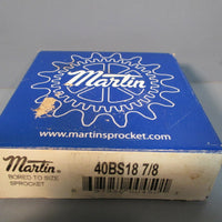 Martin Single Row Sprocket Hub 40BS18 7/8