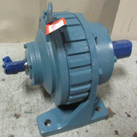 Shimpo Nidec ER71D Coronet Gear Reducer 71:1 Ratio 1.8 kW Input 28 & 55mm Shaft