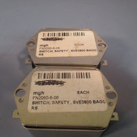 Lot of 2 Schaffner Power Line Filter 6A 110/250VAC/ 5060Hz FN2060606