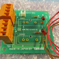 YAMATO EV190 PRINTED CIRCUIT BOARD, POWER INPUT/OUTPUT