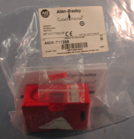 ALLEN BRADLEY 440KT11269 Guardmaster Trojan Safety Interlock Switch Series B
