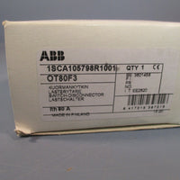 ABB Disconnect Switch 3 Pole 80 Amp OT80F3