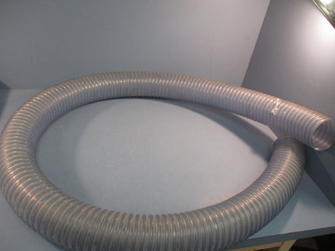 TIGERFLEX WE350-9012120 TRANSPARENT FLEX TUBING, INDUSTRIAL HOSE, PVC 4"X 80'