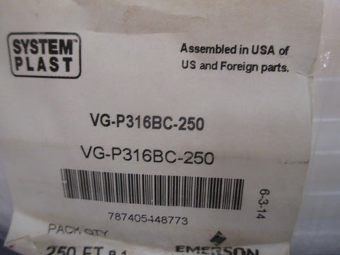 SYSTEM PLAST 250 FT. EXTRUDED GUIDE VG-P316BC-250