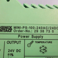 Phoenix Contact MINIPS100240AC/24DC/2 Power Supply 5060Hz 13…+140°F