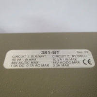 Sentrol Safety Disconnect Switch, Safety Interlock 48V AC/DC 381BT