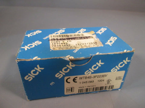 SICK Photoeye Sensor 1030 VDC  WTB4S3P2235V