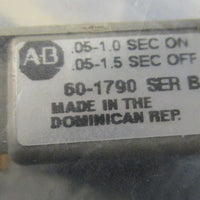 Allen Bradley 601790 Ser B On Off Delay Module 42mr Photoheads