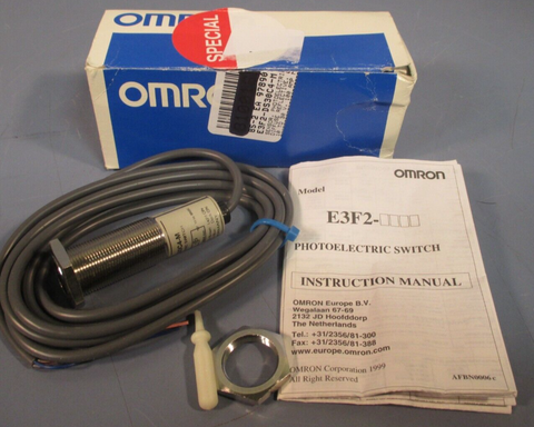 Omron Proximity Switch 10-30VDC E3F2-DS30C4-M