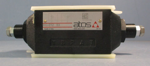 Atos KQ-012 53 Modular Throttle Valve Flow Control Valve KQ-012-53