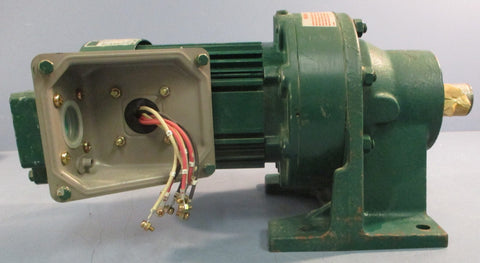 Sumitomo SMCyclo CNHMS024105YA17 Gearmotor 17:1 Ratio 1/4HP 11/8" Shaft Dia