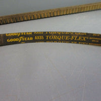 Goodyear/Gates AX85 Torque Flex Cogged Belt NEW LOT OF 7