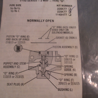 Ross Service Kit/ Valve Gasket & Seak Kit 229K77