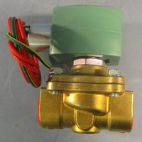 ASCO RedHat 8210G095 Solenoid Valve 3/4" NPT 12/110V 60/60Hz 150PSI