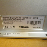 VAISAL Dewpoint & Temperature Transmitter for Humidity Measurement DMT346