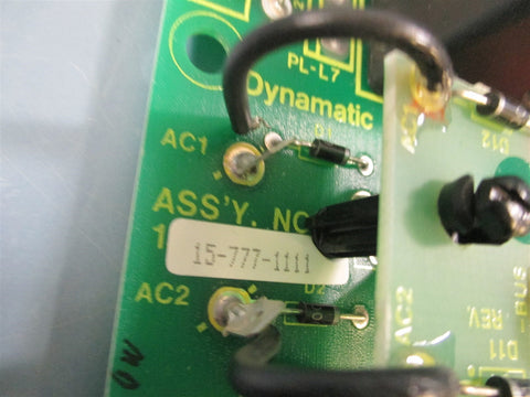 Eaton 157771111 Rev C Feedback Circuit Board  Used