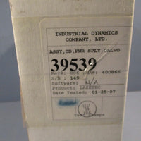 Industrial Dynamics Assembly, CD, Power Supply, Galvo 39539