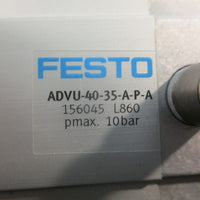 Festo ADVU4035APA Compact Cylinder Pmax. 10bar 40mm Bore 156045