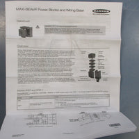 Banner RPBT1 MaxiBeam Power Block PhotoElectric Emitter Sensor 1030VDC 25697