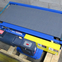 Lewco NSMDPB1848 Motorized 48 x 18" Conveyor Leeson 3/4 HP & Ironman 40:1
