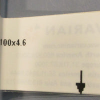 Varian CP28410 MicroSpher C18 HPLC Column 100 x 4.6mm x 1/4"