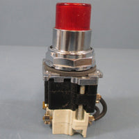 Eaton Cutler Hammer 10250T74NR Press Pilot Light Red Lens 120V Ser B1 NIB