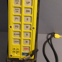 TELEMOTIVE Crane Hoist Remote Pendant Model# 10K12SM01MG