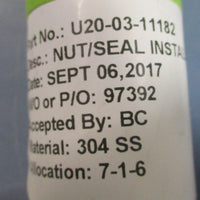 Quadro U200311183 Seal Installation Kit H20031005559 1001203 U20032380