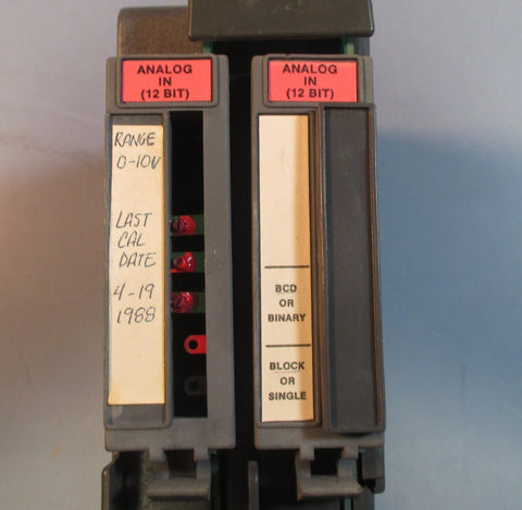 Allen Bradley 1771IFC Analog Input Module 12 Bit Series A Used