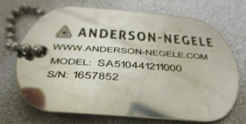 Anderson Negele SA510441211000 Stainless Steel RTD Temperature Transmitter