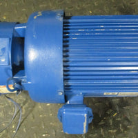US Motors T739A Brake Motor w/ Stearns Brake 3 HP 215T 870/730 RPM 13/8" Shaft