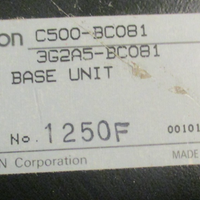 Omron C500BC081 8Slot PLC CPU Base Unit 3G2A5BC081 19" Length