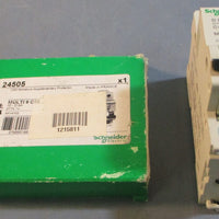 Schneider Electric 24505 C60 Mini Supplementary Protector 1P-D 8A 277VAC
