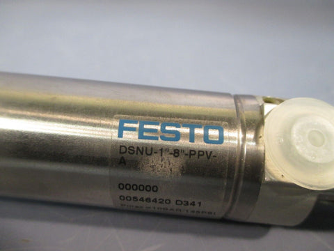 FESTO ROUND CYLINDER DSNU-1"-8"-PPV-A