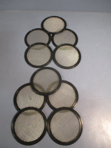 Lot of 10 Newman Size 4” Sanitary STD Clamp E.P.D.M 40MPES