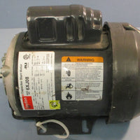 Dayton 6XJ08 Capacitor Start Motor 1/4 HP 1725 RPM 1 PH 1/2" Shaft Dia