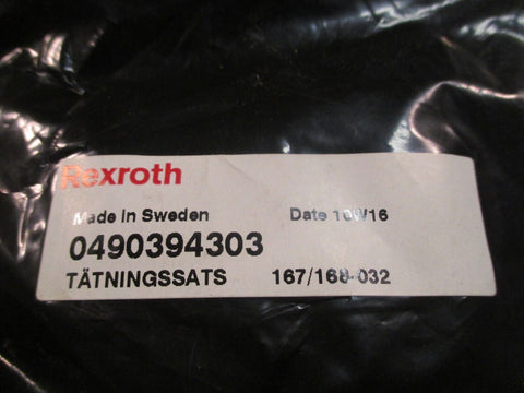 REXROTH 0490394303 SEAL KIT 167/168-032