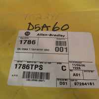 ALLENBRADLEY CONTROLNET COAX TAP CONNECTOR CABLE  SER. C 1786TPS