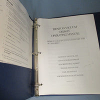 Denton Vacuum Desk IV Cold Sputter Etch Unit w/ Operating Manual