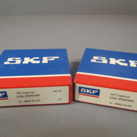 SKF Explorer Radial/Deep Groove Ball Bearing (Lot of 2) 6206 2RSNRJEM
