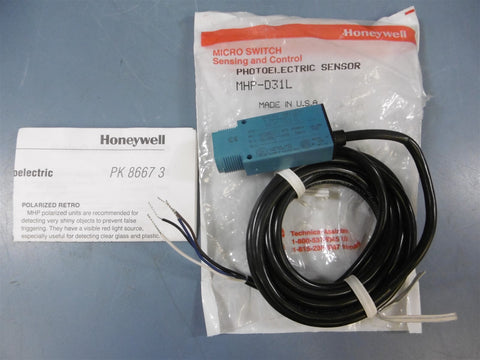 New Honeywell MHPD31L Photoelectric Sensor Micro Switch