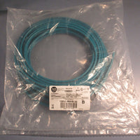 Allen Bradley 1585D-M4HB-20 Ser B Ethernet Media M12 Cordset 20m Long