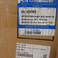Air Handler Mini Pleat Air Filter 20" x 24" x 4" 95% MFRM FG 2GFN2